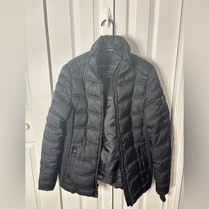 Nautica Quilted Black Puffer Jacket